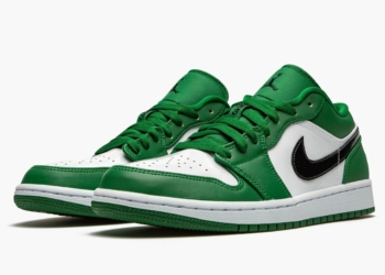 Кроссовки AIR JORDAN зеленые